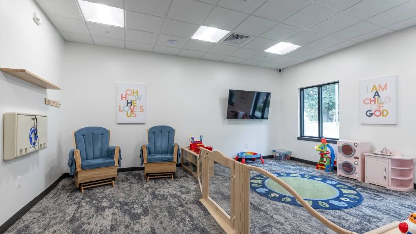 Church Construction to add nursery