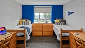 Dorm after construction project