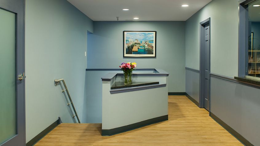 Commercial construction in Pennsylvania for a renovated Tri County PMC medical office